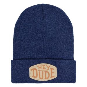 HEYDUDE Patch Beanie - Navy